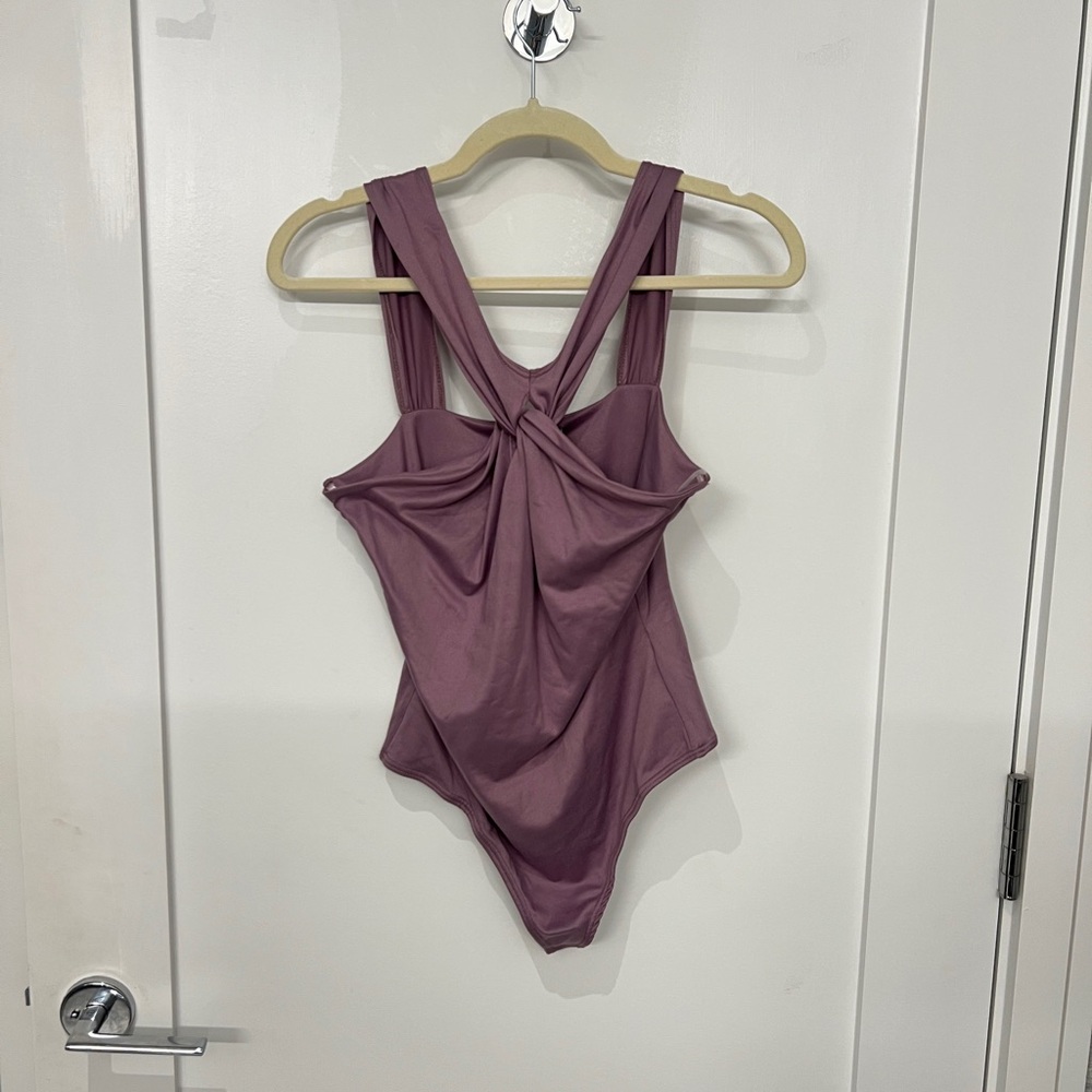 Vici Dolls Dusty Mauve One Piece Bodysuit
